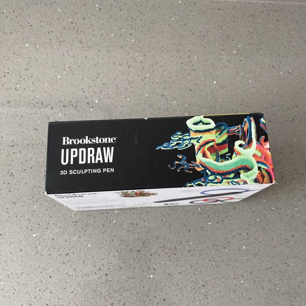 Brookstone Updraw 3D Sculpting Pen w/Filament Pack Draw Drawing Craft Art Open - Picture 3 of 11